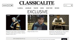 Desktop Screenshot of classicalite.com
